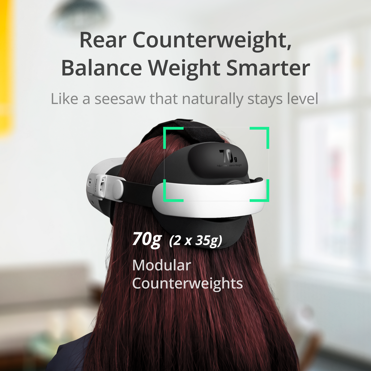 BOBOVR E3 Head Strap for Quest 3 & 3S - Elite strap
