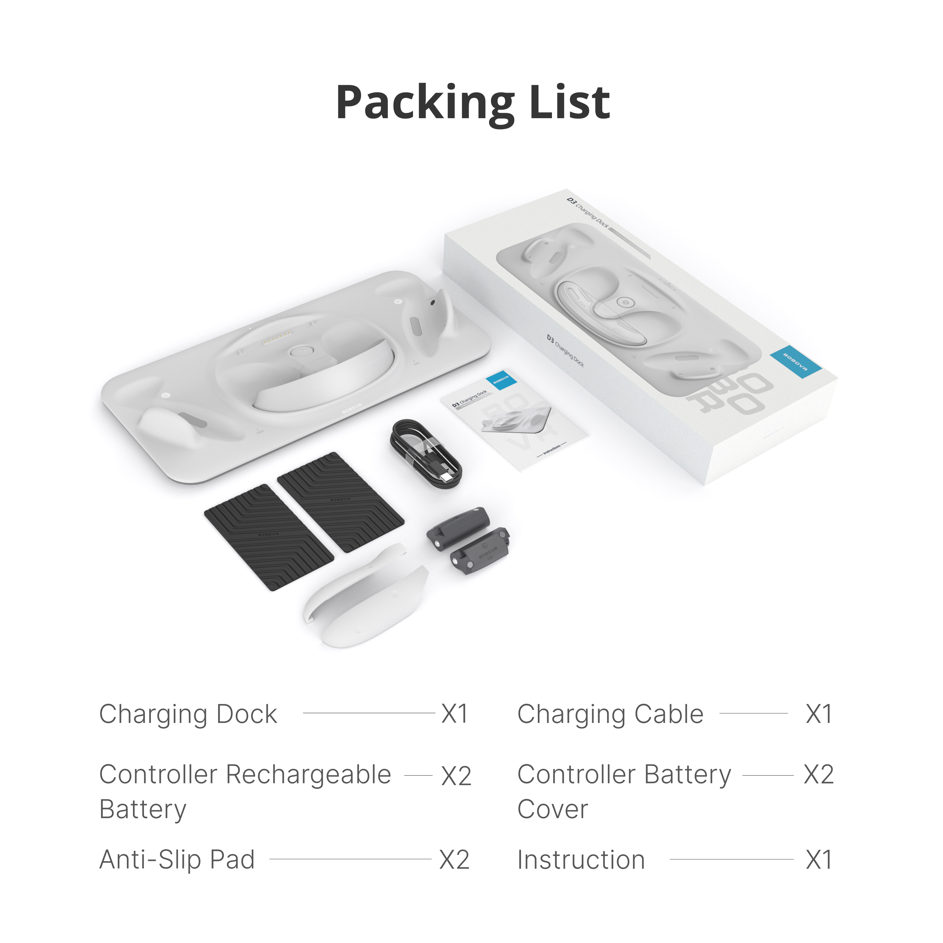 BOBOVR D3 Charging Dock - Thumbnail 2