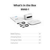 BOBOVR BM60-1/BM60-2 Battery & Charging Dock Combo