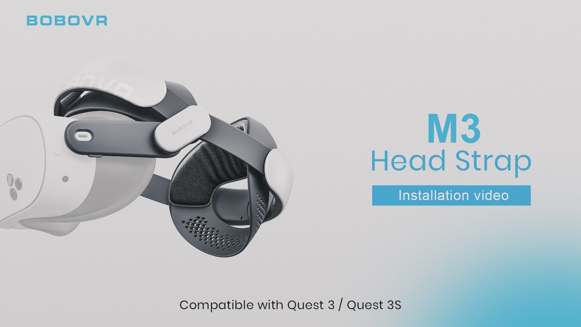 Quest 3 & 3S Head Strap — BOBOVR M3