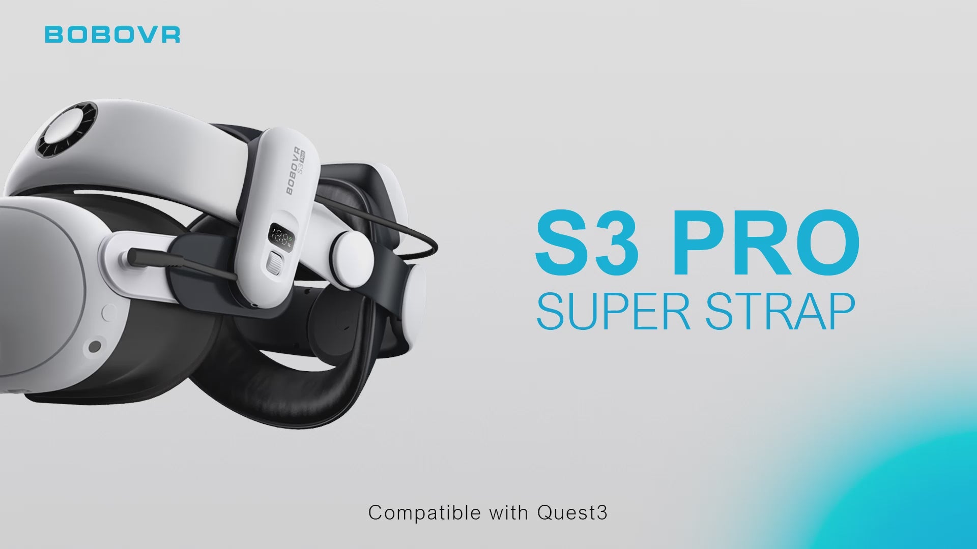 BOBOVR S3 Pro Battery Strap for Meta Quest 3 & Quest 3S BOBOVR S3 Pro Battery Strap for Meta Quest 3 & Quest 3S